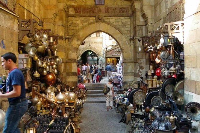 From Hurghada visit Pyramids of Giza & Egyptian museum by flight - Coptic Cairo stops: Hanging Church and Ben Ezra Synagogue