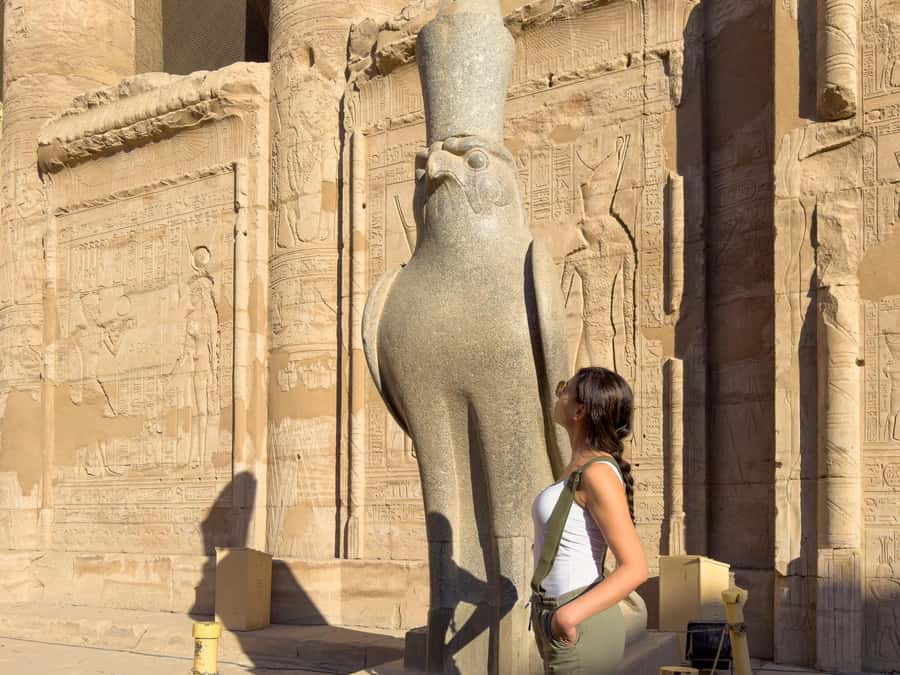 From Luxor: Edfu, Kom Ombo, Aswan Private All-Inclusive Tour - Kom Ombo Temple, Sobek and Haroeris in One Complex