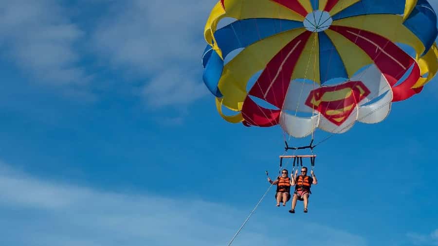 From Sharm El-Sheikh: Sharm El-Maya Parasailing Adventure - From Speedboat Ride to Parachute Rig, Your On-Water Moment