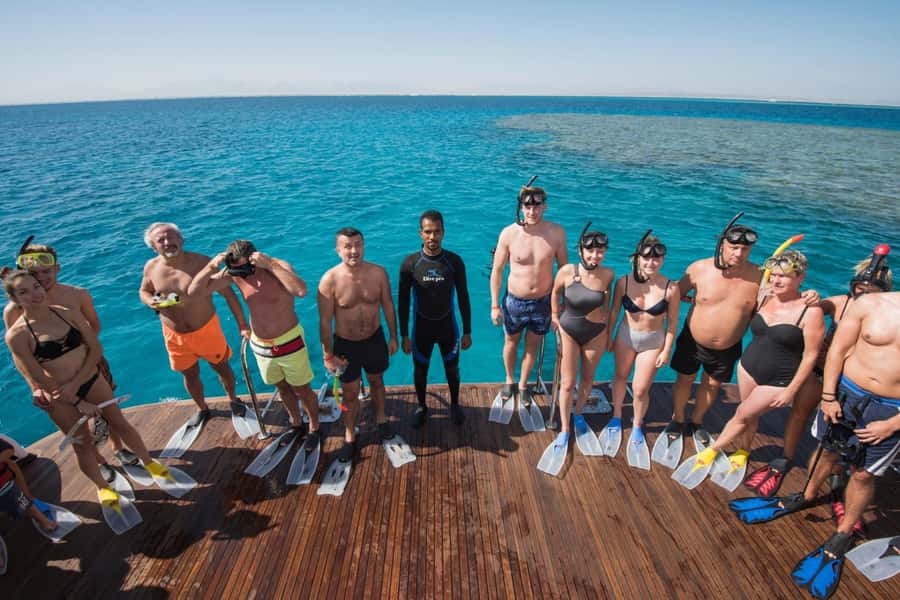 From Sharm: White Island and Ras Mohamed Snorkeling Trip - Watanya Marina, Egypt Sun Marine Fleet, and how you actually get on the boat
