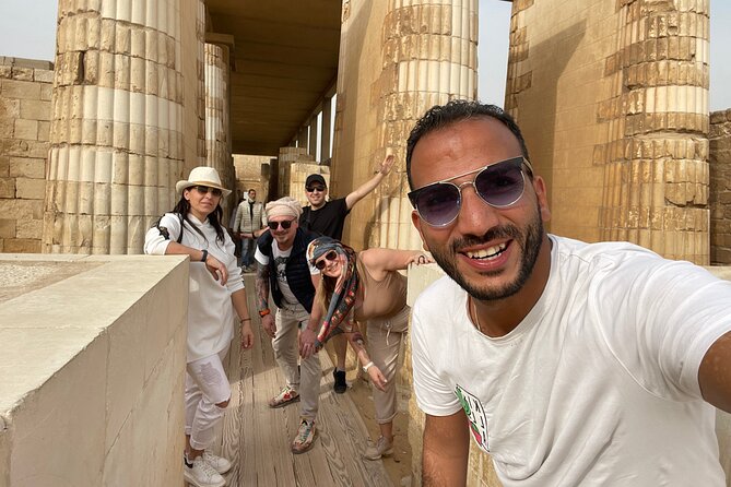 Full-Day Tour at Pyramids of Giza, Saqqara, and Memphis - Pickup, ride comfort, and the timing reality of 8 to 10 hours