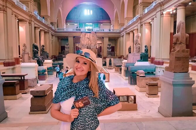 Full Day Tour Giza Pyramids, Sphinx and Egyptian Museum &Felucca - Great Sphinx close-up: two looks, different angles, one strong payoff