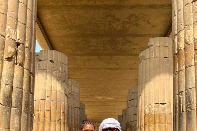 Full-Day Tour Giza Pyramids, Sphinx, Memphis, and Saqqara - Saqqara’s Step Pyramid of King Zoser: where time feels older