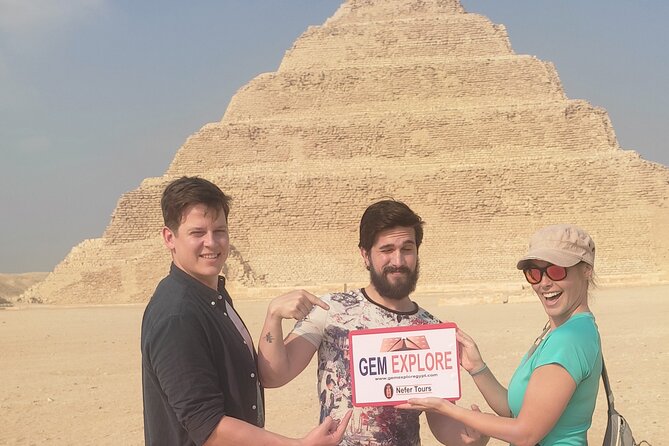 Full Day Tour Giza Pyramids, Sphinx, Saqqara &Dahshur Pyramids - Who should book this tour, and who might want to adjust expectations