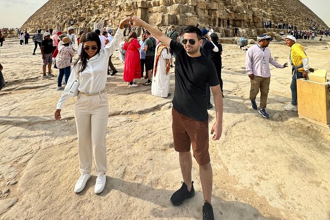 Full Day Tour in Pyramids and Egyptian Museum - Giza Pyramids and the Great Sphinx in a Real 4-Hour Block