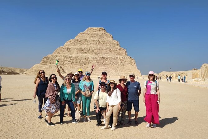 Full Day Tour in Pyramids and Egyptian Museum - Pickup, AC Comfort, and Skip-the-Line Entry