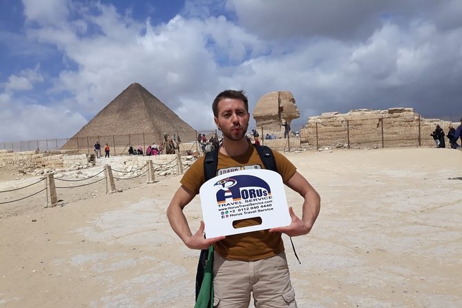 Full Day Tour to Giza Pyramid, Sakkara, Memphis city, and Dahshur Pyramids - Giza Plateau: Cheops, Chephren, Mykerinus, Sphinx, and Valley Temple