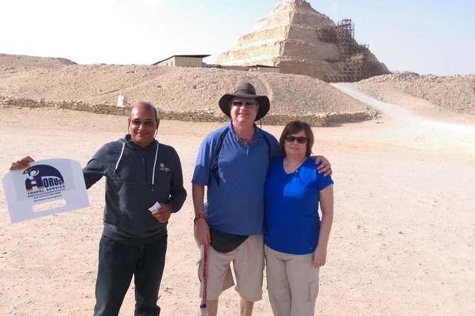 Full Day Tour to Giza Pyramid, Sakkara, Memphis city, and Dahshur Pyramids - Saqqara and the Step Pyramid of Zoser, Built for King Djoser