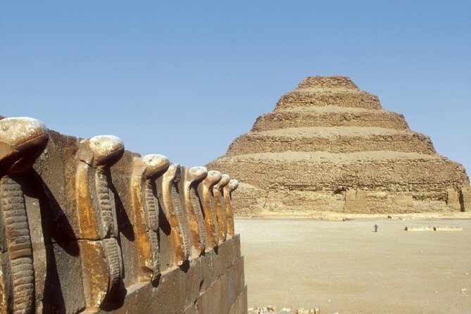 Full day tour to Giza Pyramids Memphis City And Sakkara Pyramid - Giza Pyramids: Great Pyramids, Valley Temple, and the Sphinx Close-Up Feel