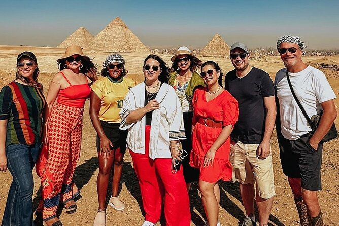Full-Day Tour to Giza Pyramids Saqqara Memphis Sphinx Private - Private pickup, air-conditioned comfort, and an 8:30 start