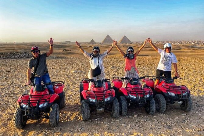 Full Day Tour to Giza with Camel & ATV Ride and Dinner Show - The Giza Pyramids and Sphinx: what to focus on during guided time