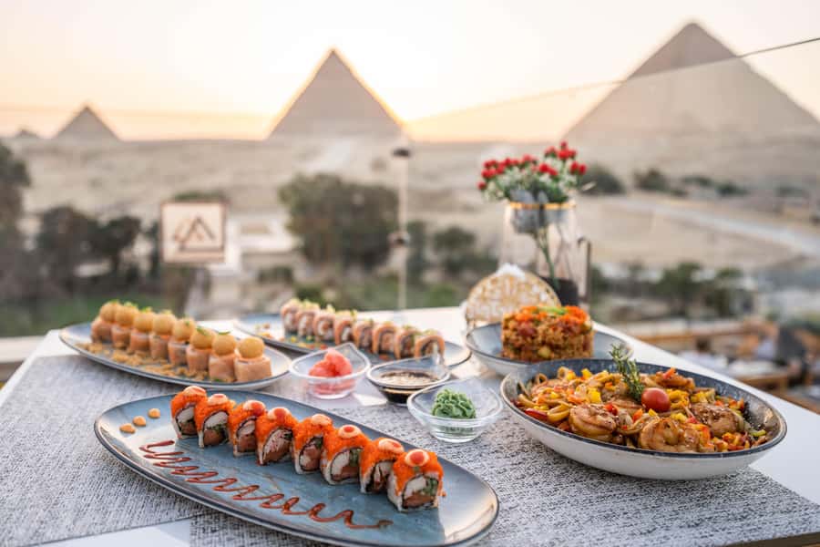 Giza: Dinner with Pyramids All Around You at Rooftop7000 - Price and value: what $90 buys you in the real world