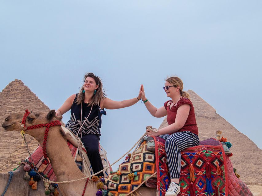 Giza: Female Guided Pyramids and Egyptian Museum Tour - Old Cairo: Hanging Church, Ben Ezra Synagogue, and Khan el-Khalili