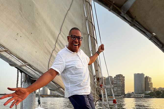 Giza Pyramids and Egyptian Museum Day Trip with Flouka Boat Ride on the Nile - Khan el-Khalili with an hour that actually helps you enjoy it