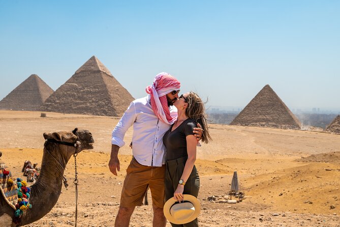 Giza Pyramids and Sphinx with Camel ride & Mummification Temple - Great Sphinx and the Valley Temple area: where meaning meets mystery