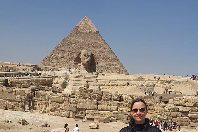 Giza pyramids,Egyptian Museum, Khan El khalili Bazar and Moez Street - Pyramids of Giza: Cheops, the Sphinx, Valley Temple, and the camel ride