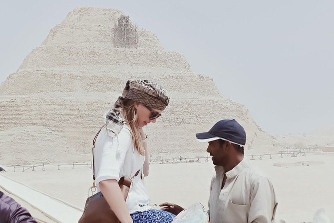 Giza pyramids,great Sphinx,sakkara , egyptian museum ,camel ride from 15$ - Tips to get the best day out of this route