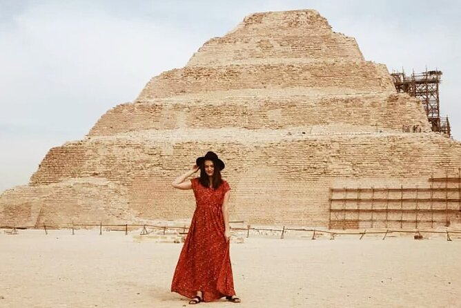 Giza Pyramids, Memphis, Sakkara, Dahshur Pyramids & El Khan Bazaar-Private Tour - Dahshur’s Bent Pyramid, a welcome change from Giza