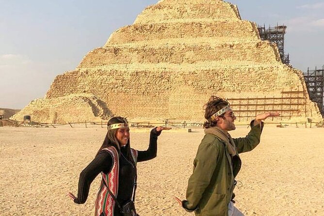 Giza Pyramids, Memphis, Sakkara, Dahshur Pyramids & El Khan Bazaar-Private Tour - The private car and guide experience: comfort plus control