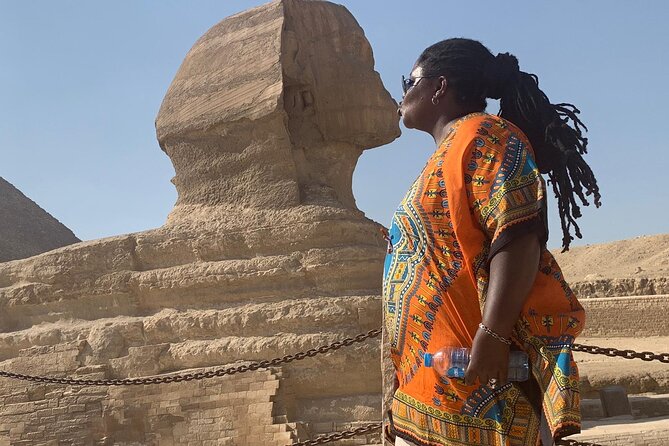 Giza Pyramids, Ride a Camel, Sphinx, Egyptian Museum& Bazaar, Lunch is included. - Pyramids of Giza, Sphinx, and a 30-minute camel ride