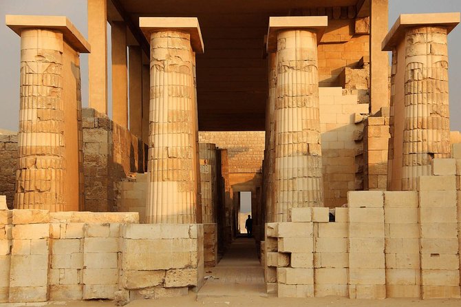 Giza Pyramids Sakkara and Dahshur - Timing, pace, and the walking reality