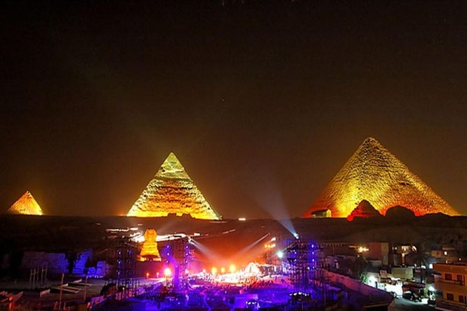 Giza Pyramids Sound & Light Show At Night - Getting from Cairo to Giza at night, without the headache