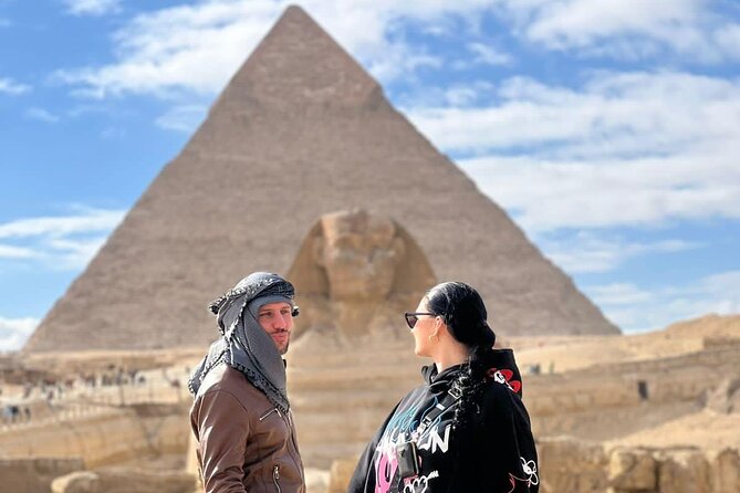 Giza pyramids,Sphinx,ATV bike,Camel ride,Dinner cruise& shopping - Giza Plateau essentials: pyramids, Sphinx, and the Valley Temple