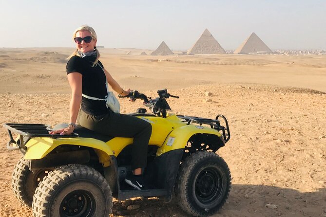 Giza pyramids, Sphinx, ATV bike, Lunch,Camel ride, Dinner cruise& shopping tour - Key Highlights You’ll Actually Care About