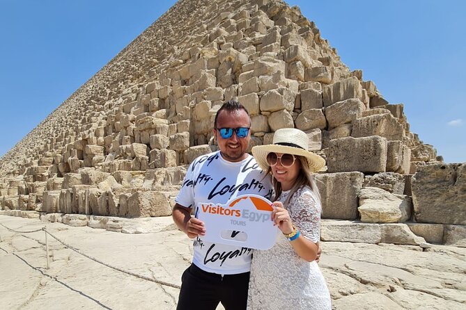 Giza Pyramids & Sphinx Day Trip - Stop 2: Giza Plateau, the three-pyramid photo payoff