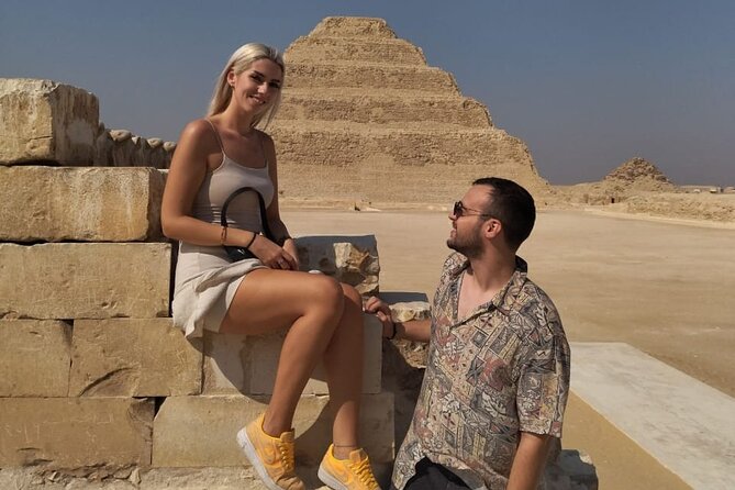 Giza Pyramids, Sphinx, Memphis, Saqqara, with private tour guide - Camel ride, lunch, and entry fees: how the all-inclusive option becomes real value