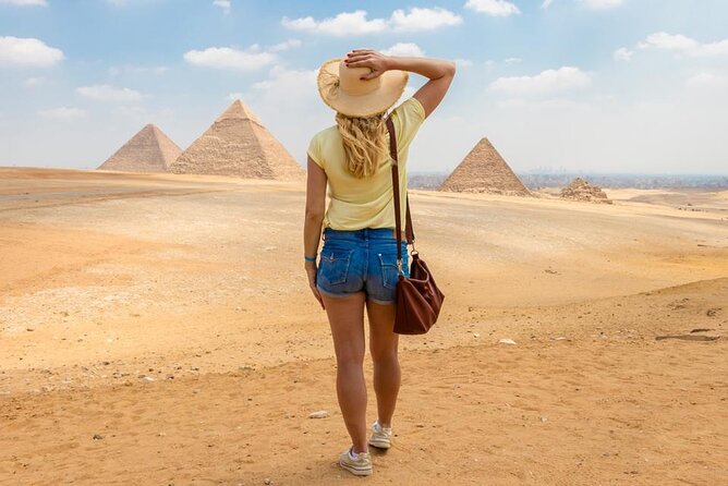 Giza pyramids ,sphinx ,quad bike &camel ride Private Excursion - Panoramic Mountain Photos and Quick Camel Time