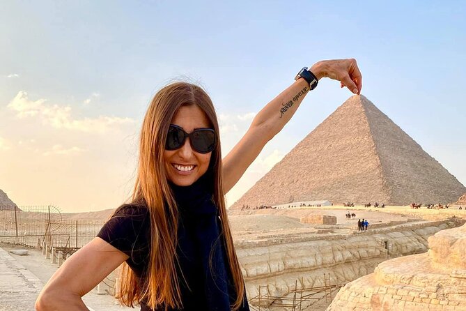 Giza pyramids ,sphinx ,quad bike &camel ride Private Excursion - Quad Bike Around the Pyramids in the Desert Sahara