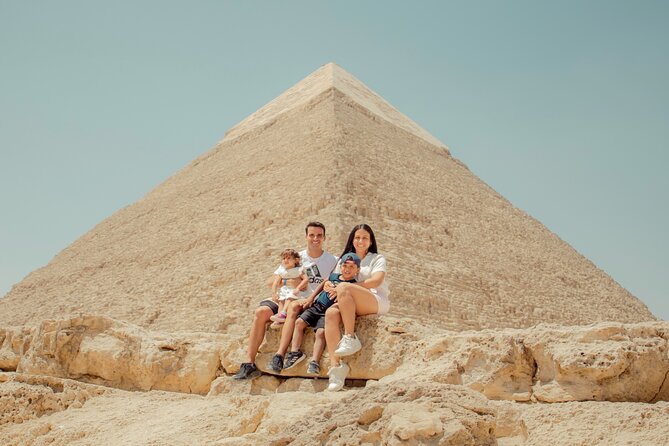 Giza Pyramids, Sphinx, Saqqara and Memphis Full-Day Cairo Tour - The panoramic viewpoint and the camel ride option