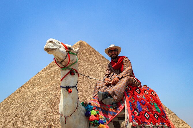 Giza Pyramids , Sphinx ,Saqqara and Memphis Private Tour - Memphis and Ramses II: original statue and tomb visits