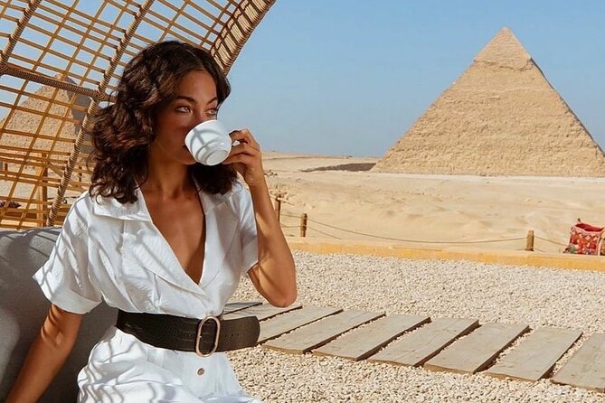 Giza Pyramids tour with nine pyramids Lounge lunch and camel ride - Lunch at 9 Pyramids Lounge: Views, Comfort, and a Real Break