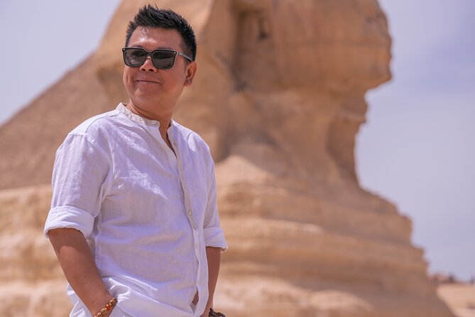 Giza pyramids with professional photography - How a pro photographer changes the way you look in photos