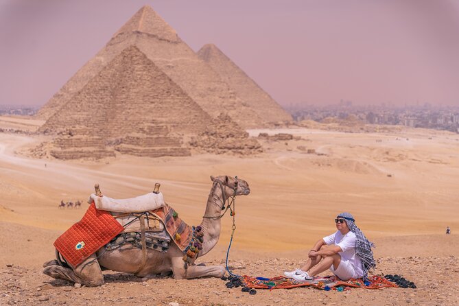 Giza pyramids with professional photography - Hotel pickup and A/C transfers that protect your time