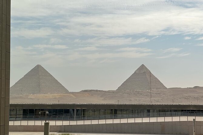 Grand Egyptian Museum, Grand staircase, New Galleries & lunch - New galleries with 8,000 artifacts: how to make 30 minutes count