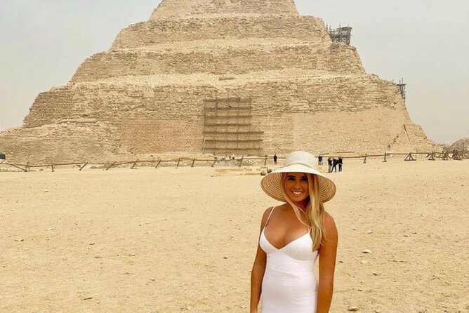 Great Giza Pyramids, Sphinx , saqqara step Pyramid , Memphis city - Should you book this private Cairo ancient wonders tour?