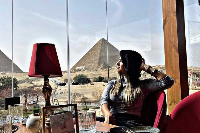 Great Pyramid Inn Lunch With Pyramids View - The lunch experience, from transfer to table