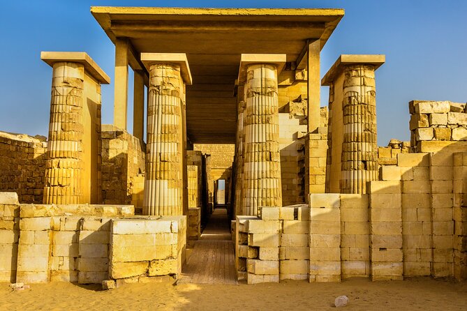 Great Pyramids of Giza, Guardian Sphinx, Sakkara and Dahshour - Saqqara Necropolis and the Step Pyramid of Djoser