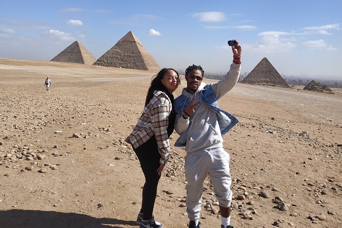 Guided Tour of Giza Pyramids&Sphinx&Camel Ride&ATV bike &Lunch - How this Giza combo works for first-timers