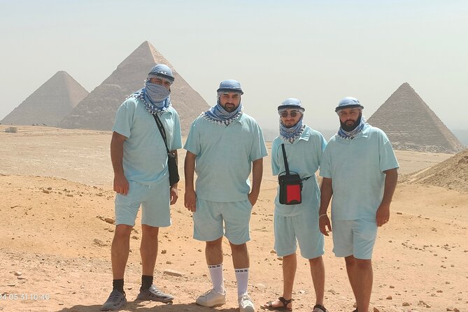 Guided Tour of Giza Pyramids&Sphinx&Camel Ride&ATV bike &Lunch - Guide support, especially when you get Gamil