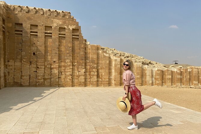 Guided Tour to Giza Pyramids, Saqqara, Dahshur and Memphis - Giza Plateau: Khufu, Khafre, Menkaure, and the Sphinx