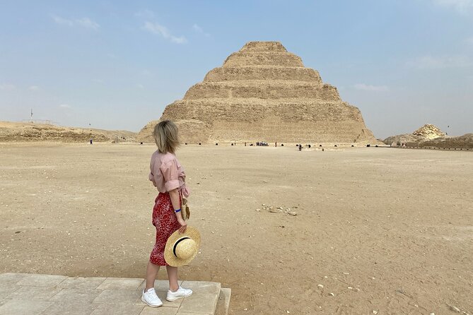 Guided Tour to Giza Pyramids, Saqqara, Dahshur and Memphis - Saqqara: The Step Pyramid of Djoser and the Evolution Idea