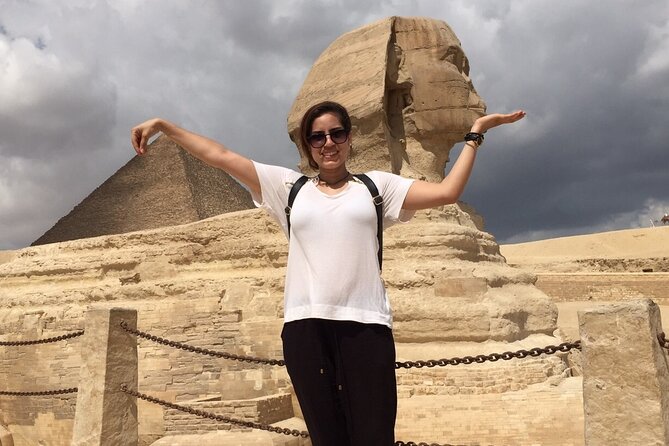Half day Guided tour to Giza pyramids Sphinx with 1 Hour Camel ride - Great Pyramid of Cheops (Khufu): what your guide will connect for you