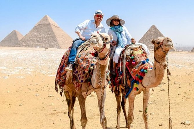 Half day Guided tour to Giza pyramids Sphinx with 1 Hour Camel ride - Menkaure Pyramid complex: smaller scale, same logic