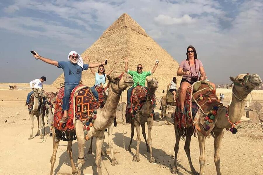 Half-Day Private Pyramids Tour with Free Camel Ride - Sphinx photo stop plus action shots that are easy to plan