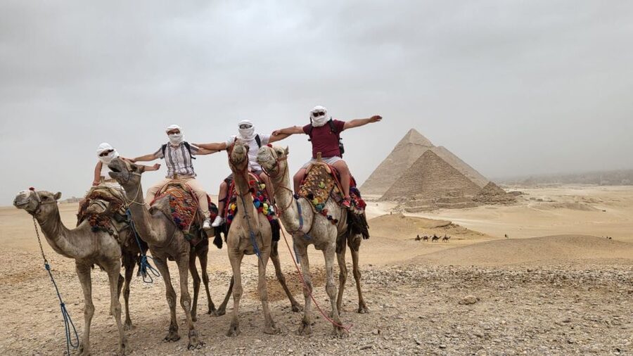Half-Day Private Pyramids Tour with Free Camel Ride - The free camel ride: classic desert views without the extra bargaining