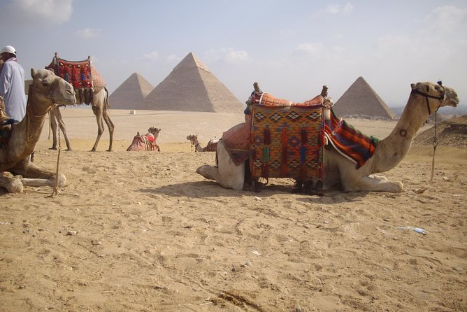 Half-Day Private tour to Pyramids of Giza and Sphinx - Cairo skyline photo stop, plus camel rides you can negotiate